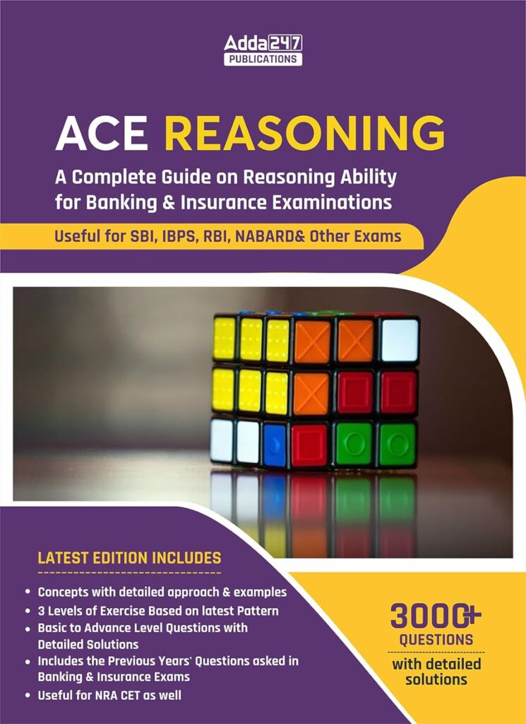 Ace Reasoning by Adda247 for Competitive Exams [2024 Edition]