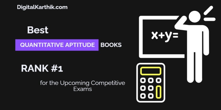 Best Quantitative Aptitude Books for Competitive Exams