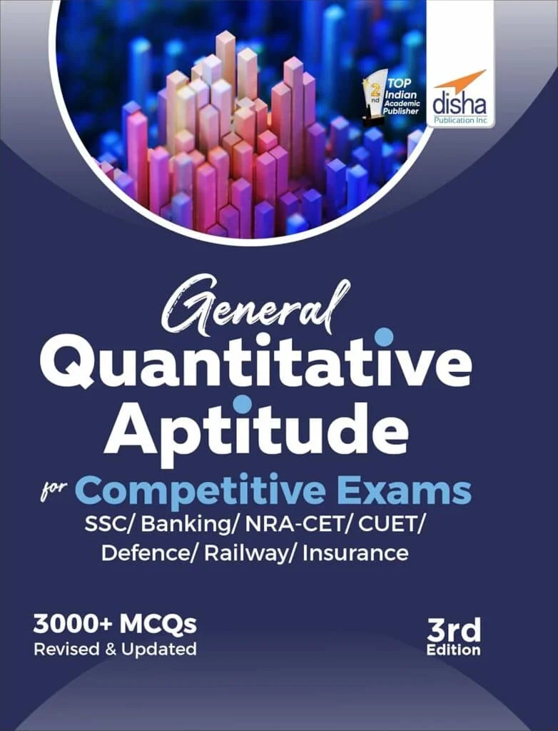 Disha General Quantitative Aptitude for All Competitive Exams [2022 Edition]