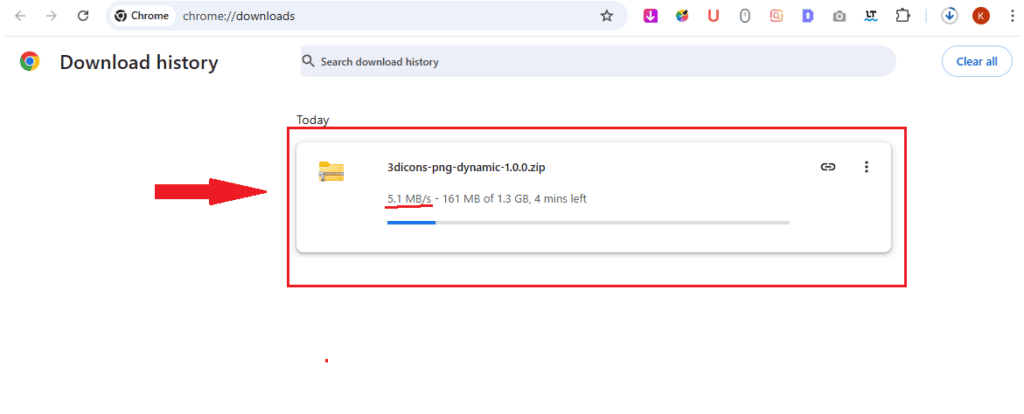 Chrome Download Manager Download Speed