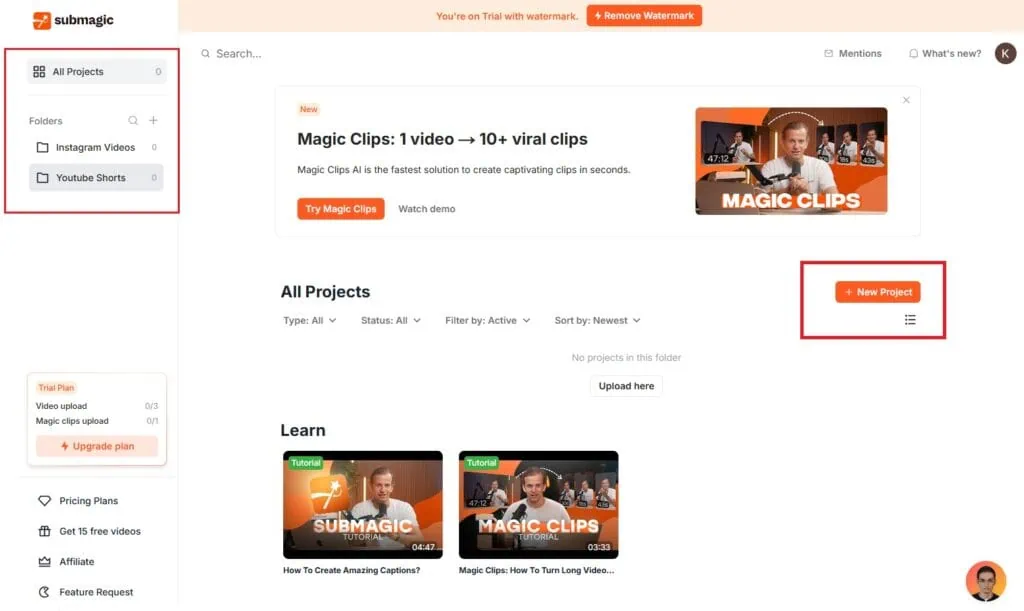 SubMagic Dashboard
