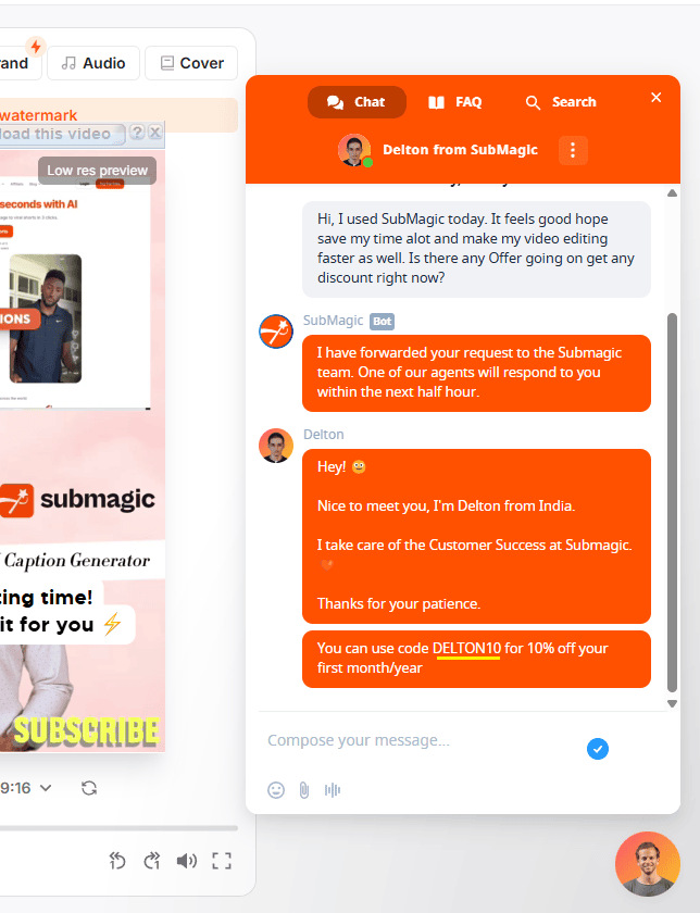 SubMagic AI - Customer Support