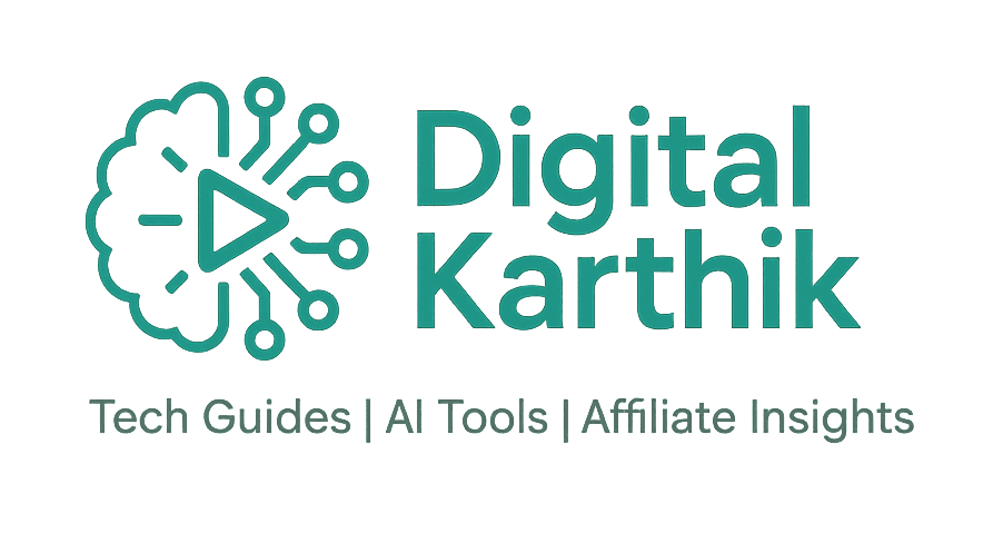 DigitalKarthik.com Horizontal Logo