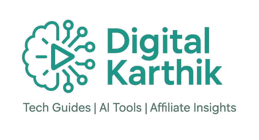 DigitalKarthik.com Horizontal Logo