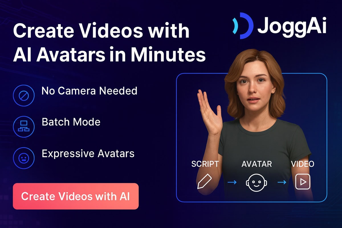 Jogg AI Review - AI Avatar Video Creator
