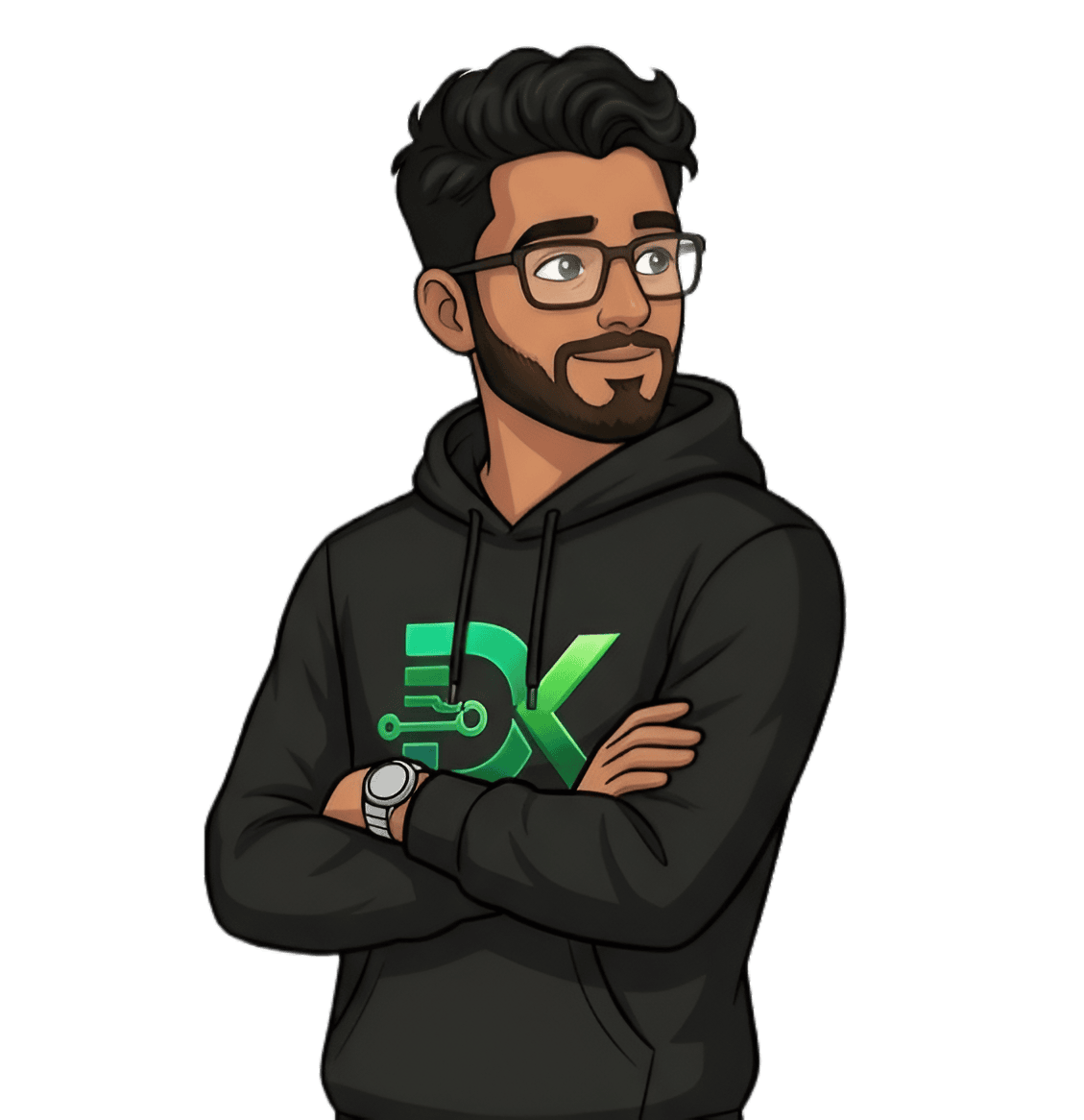 DigitalKarthik Character