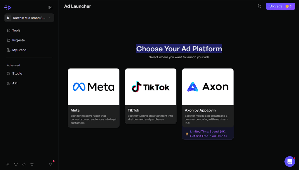 Creatify AI - Launch Ads