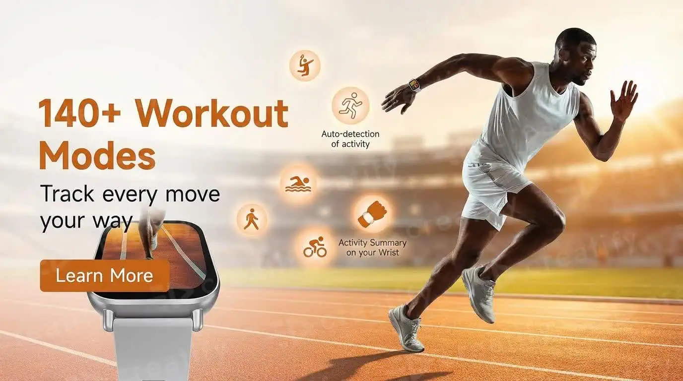 Creatify - Image Ads Smart Watch - 1 - 140+ Workout Modes