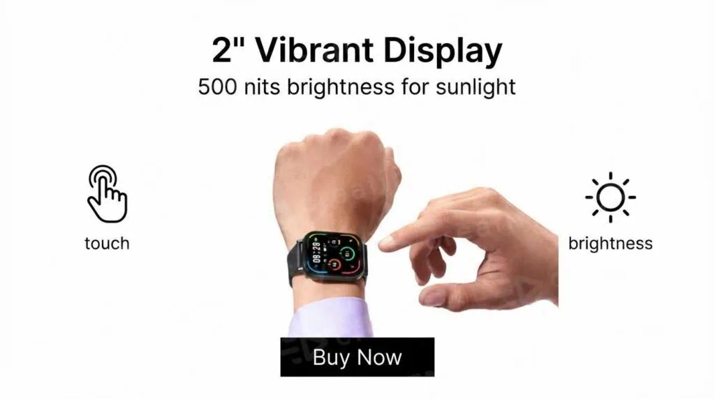 Creatify - Image Ads Smart Watch - 2 - Vibrant Display