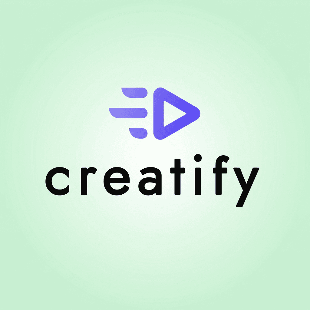 Creatify Pale Green Gradient Logo